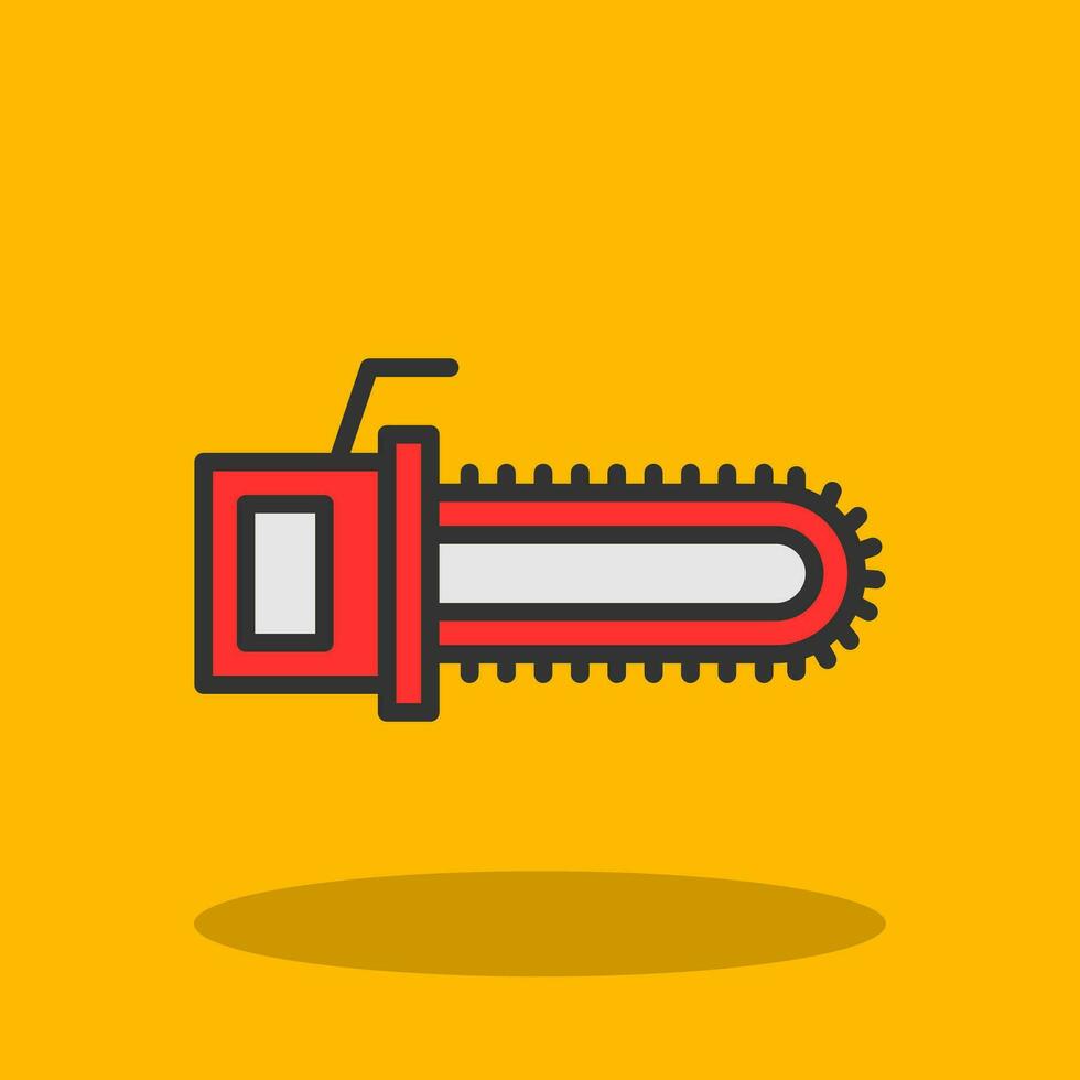 Saw Blade Vector Icon Design