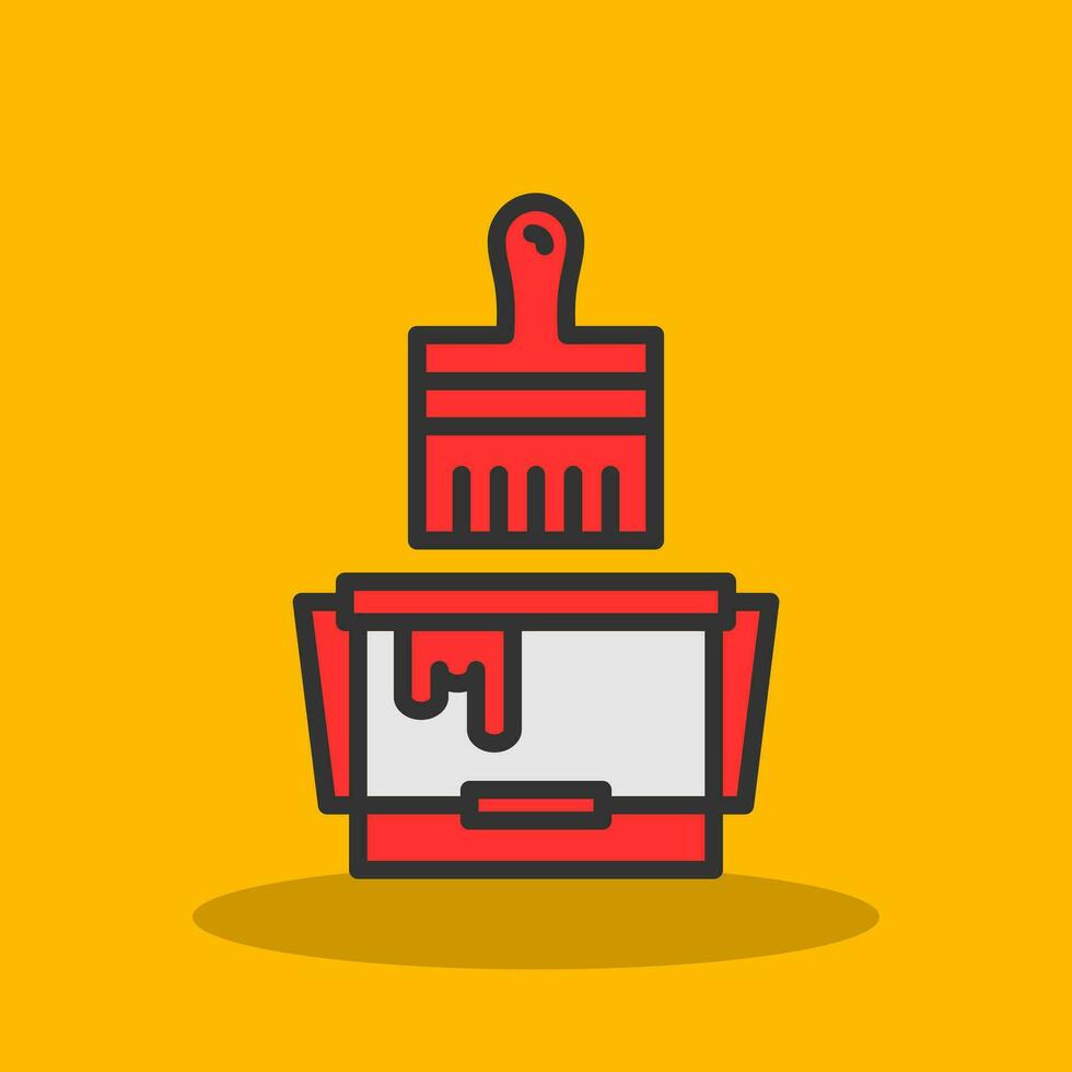 Paint Vector Icon Design