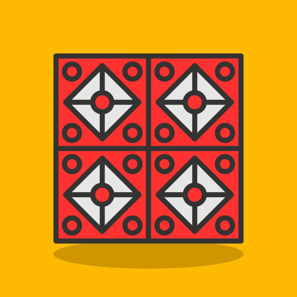 Tiles Vector Icon Design