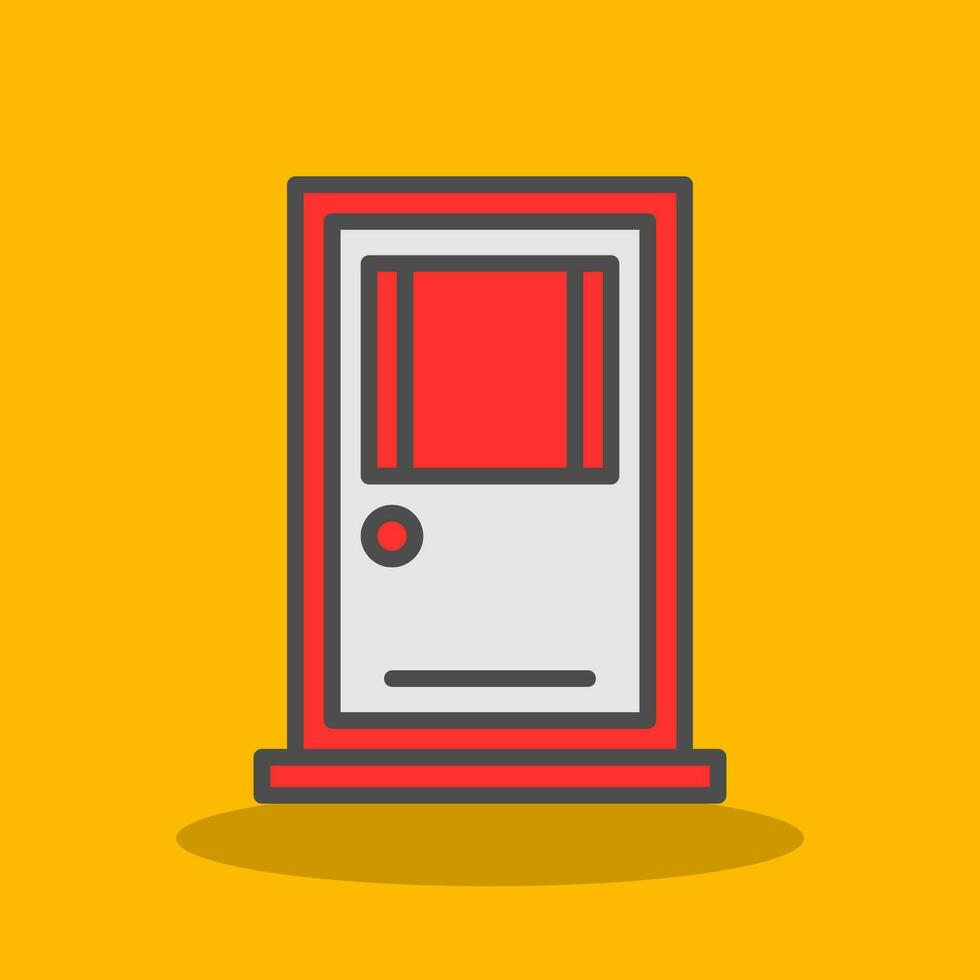 Door Vector Icon Design