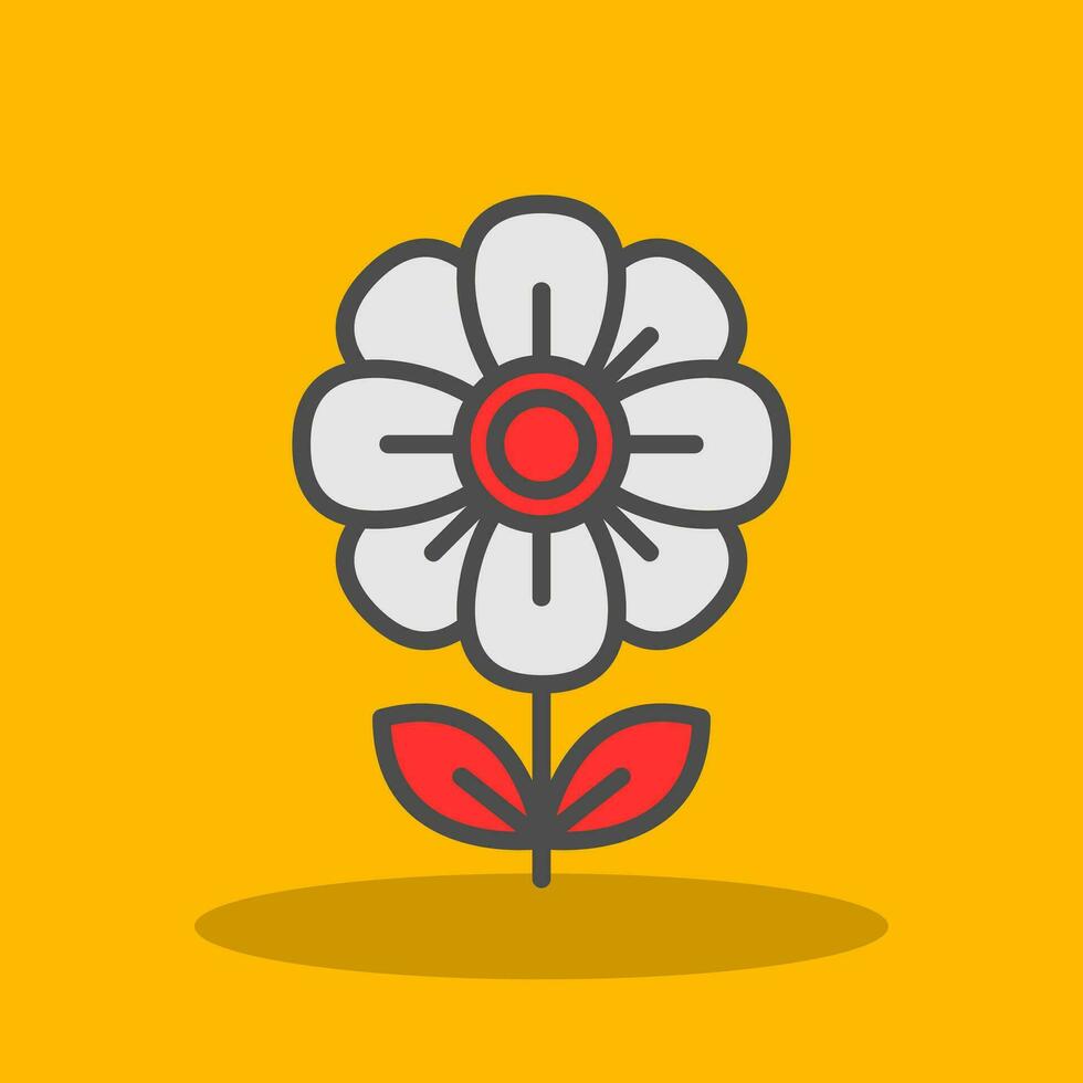 Flower Vector Icon Design