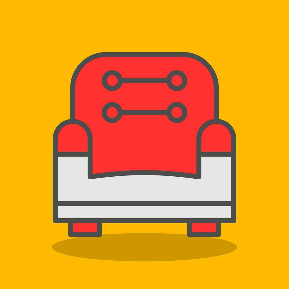 Couch Vector Icon Design