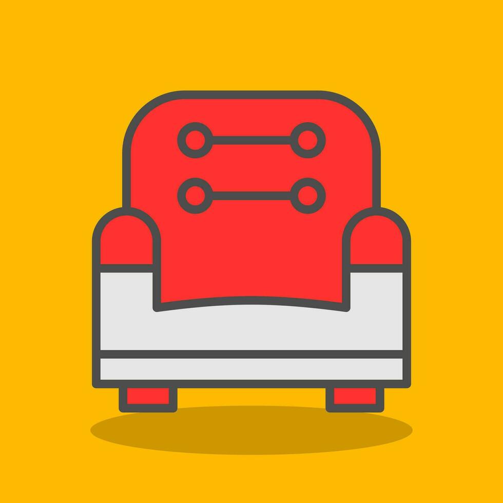 Couch Vector Icon Design