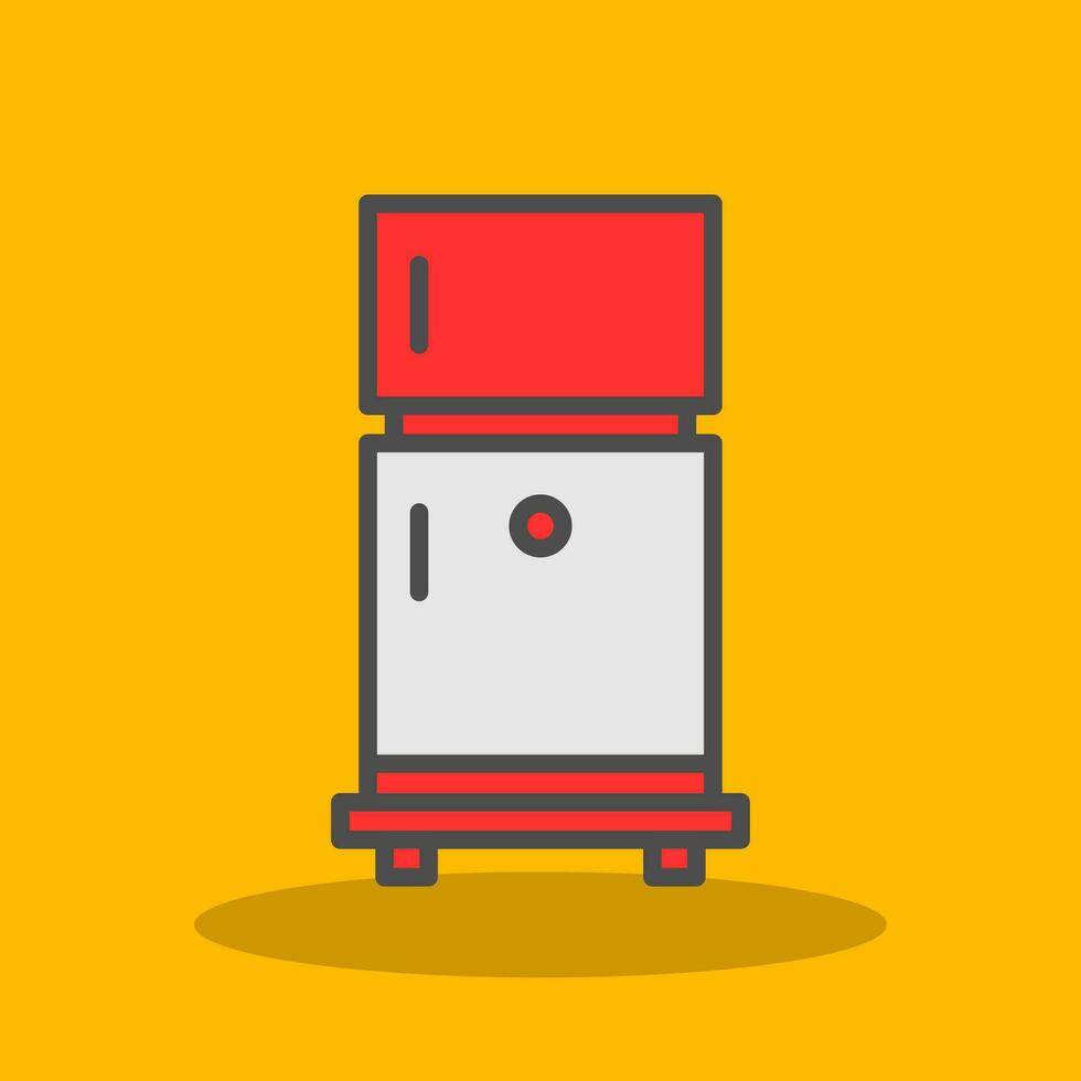 Fridge Vector Icon Design