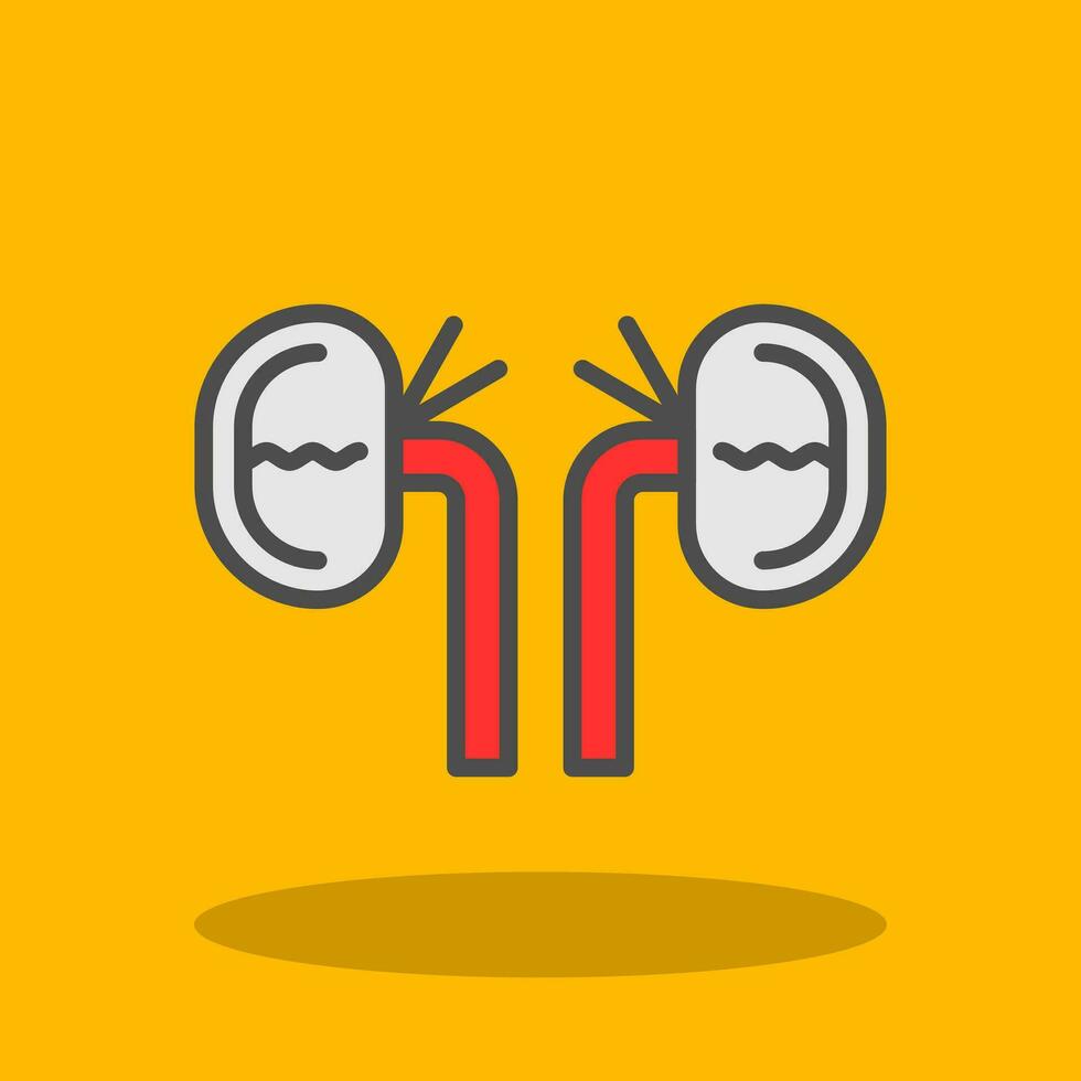 Kidney Vector Icon Design