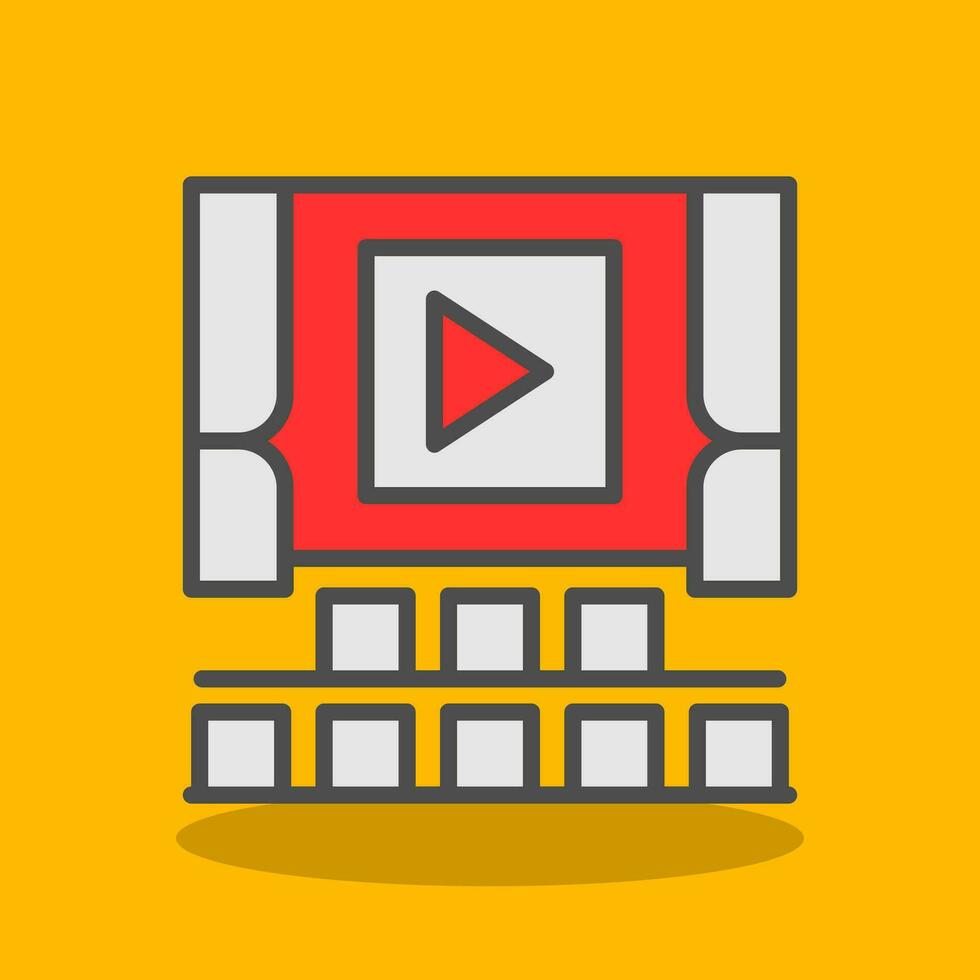 Cinema Vector Icon Design