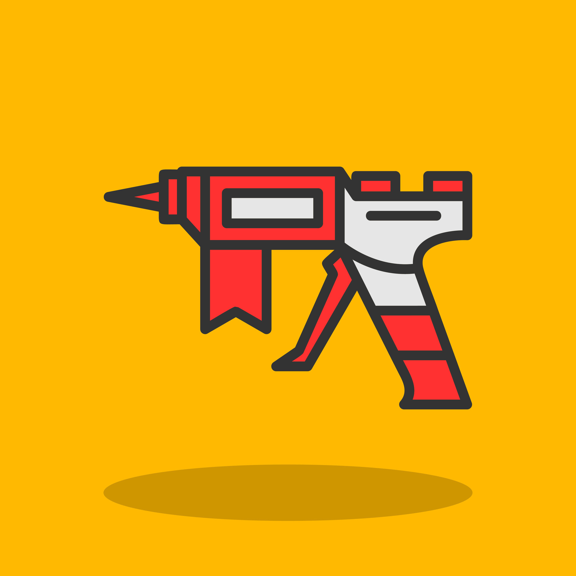 Glue gun Vector Icon Design 26005136 Vector Art at Vecteezy