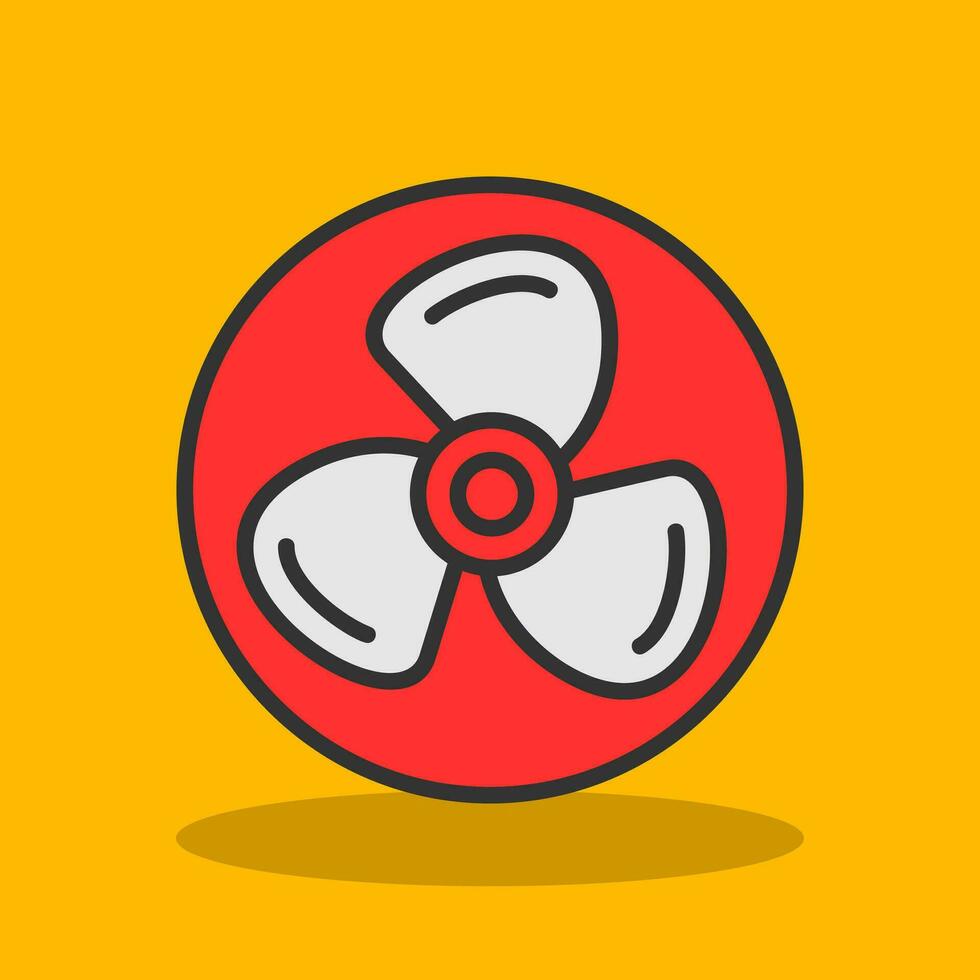 Fan Vector Icon Design