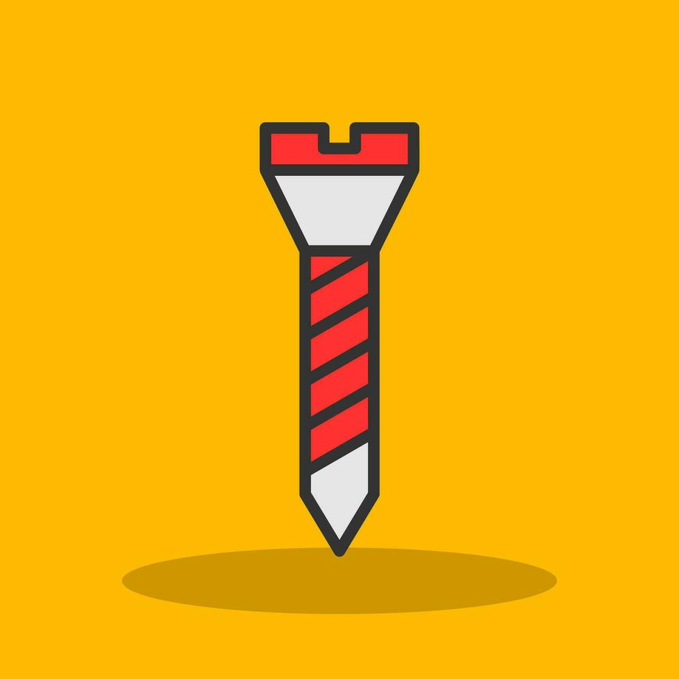Screw Vector Icon Design