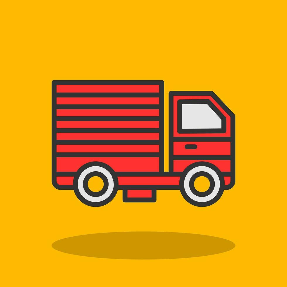 Truck Vector Icon Design