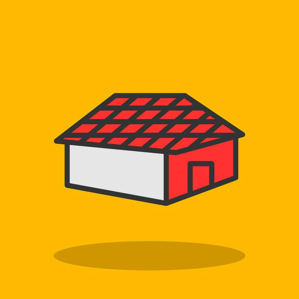 Roof Vector Icon Design