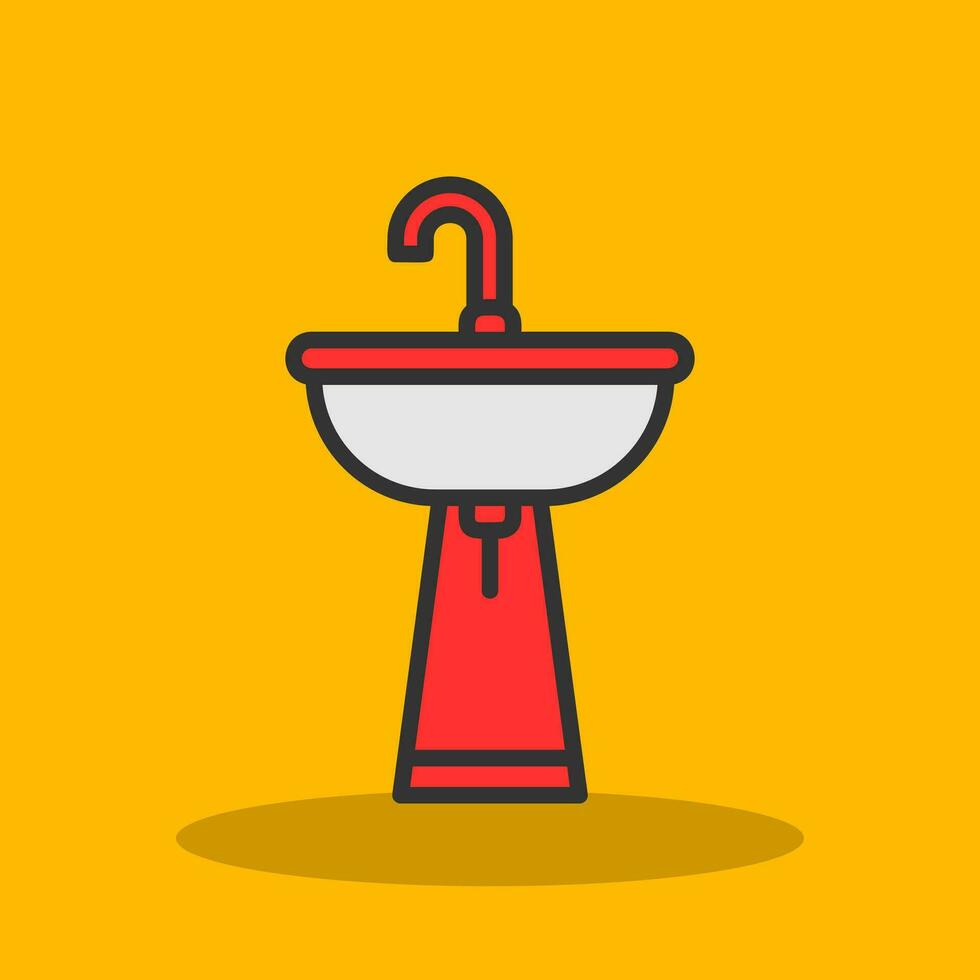 Sink Vector Icon Design