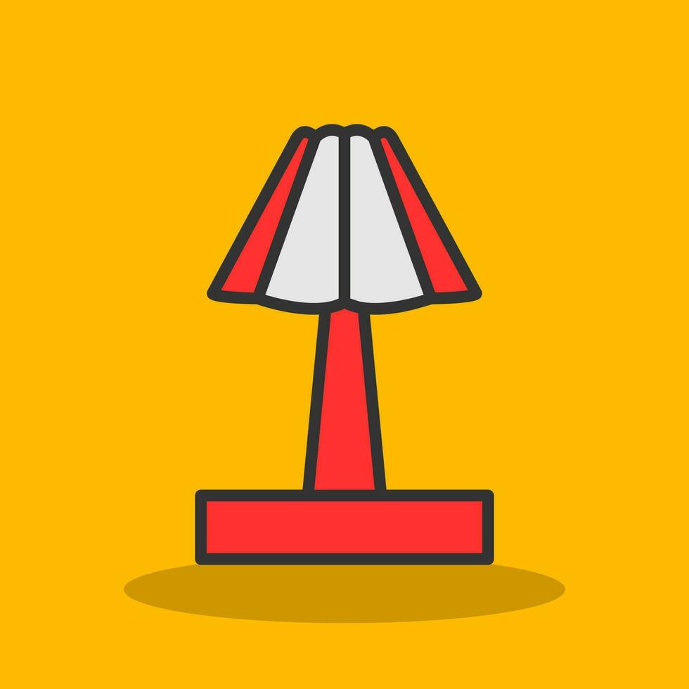 Lamp Vector Icon Design