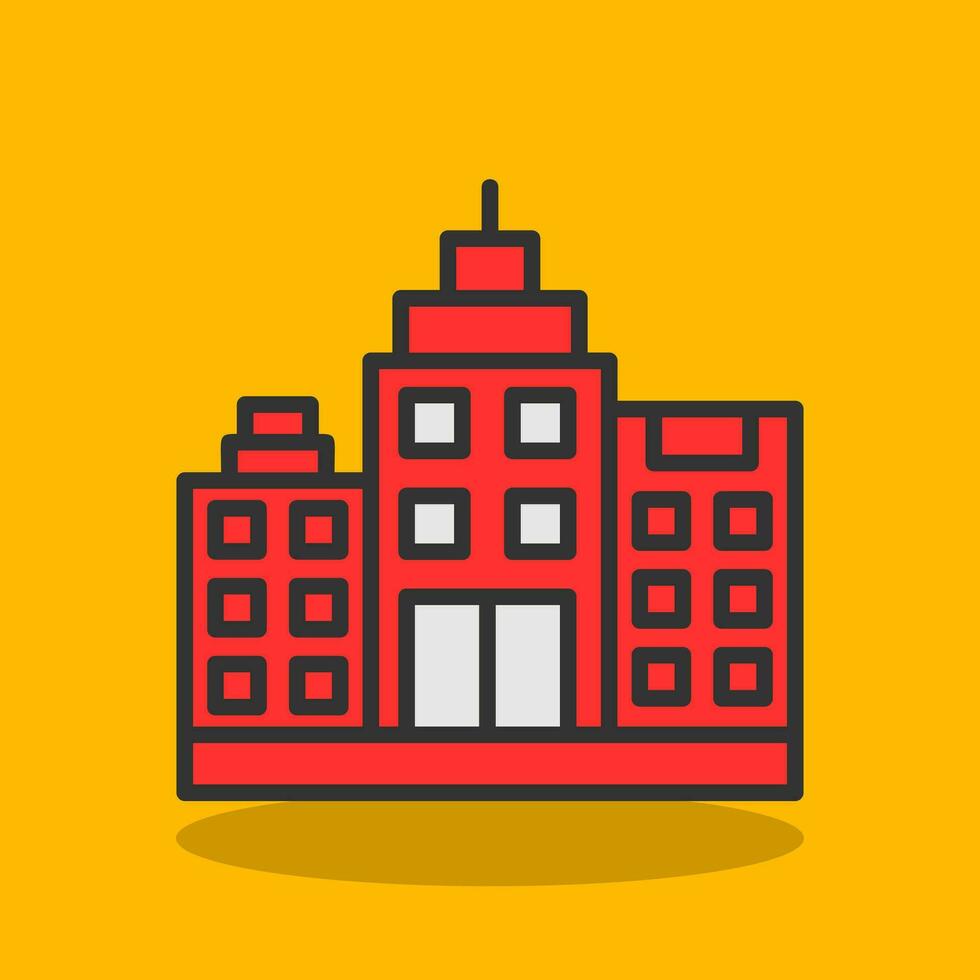 Building Vector Icon Design