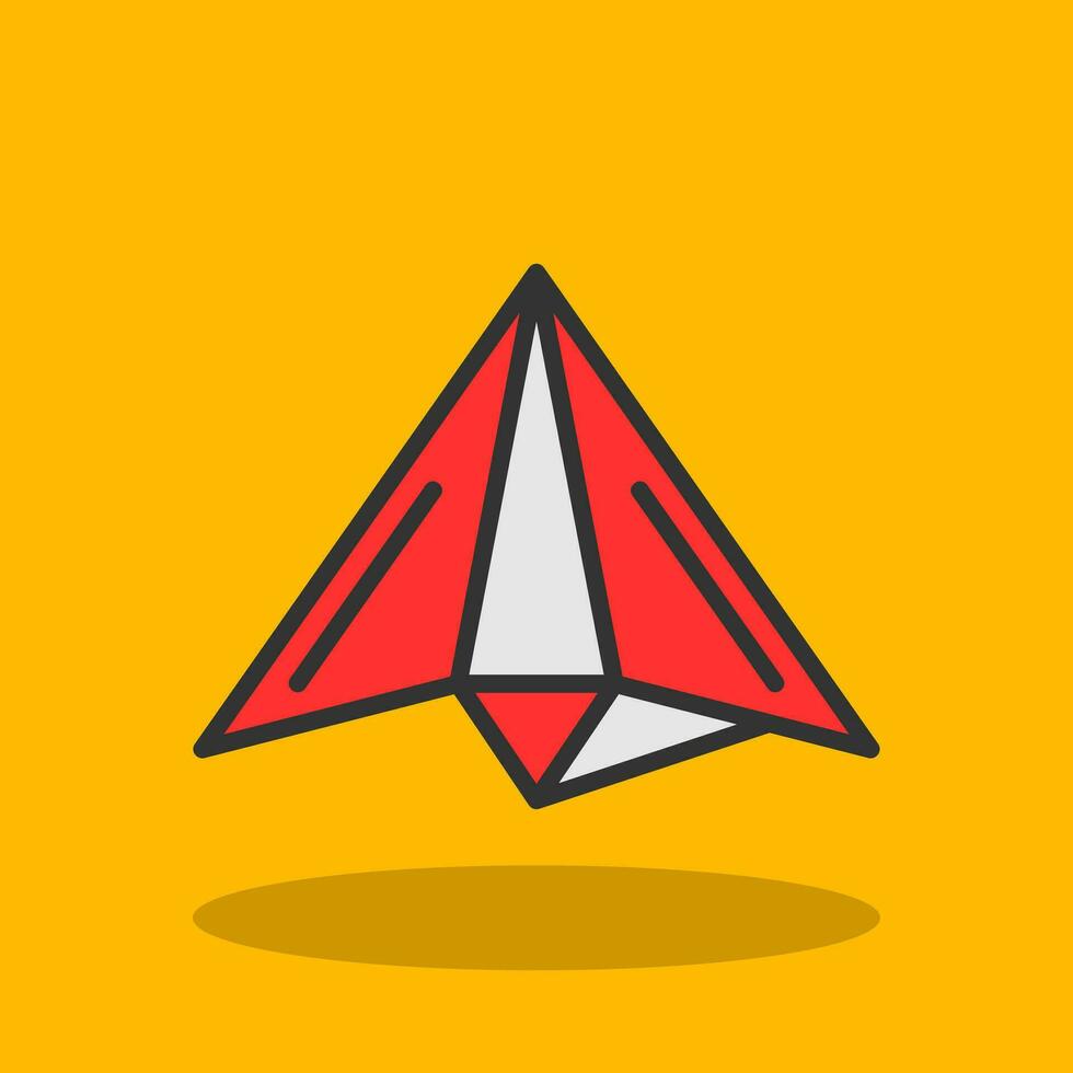 Paper Plane Vector Icon Design