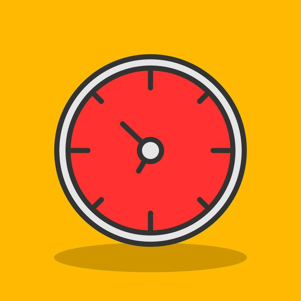 Clock Vector Icon Design