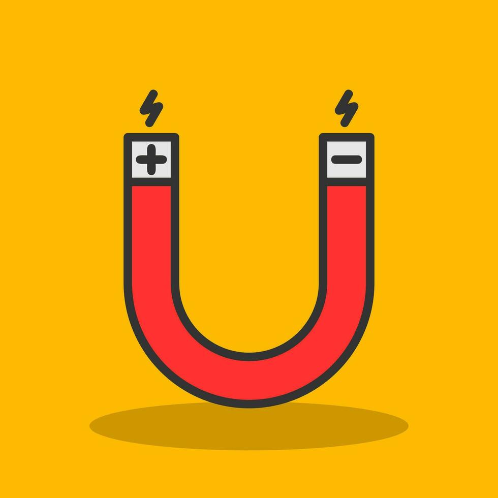 Magnet Vector Icon Design