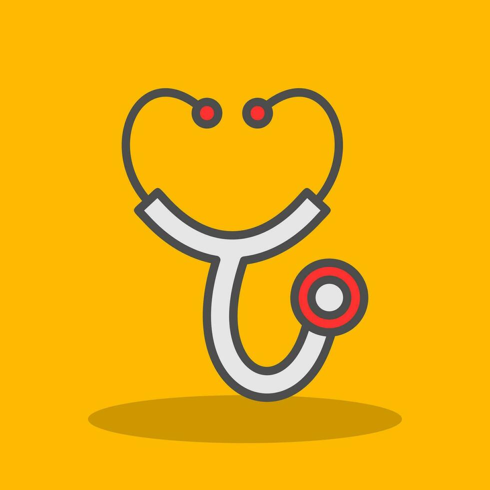 Stethoscope Vector Icon Design
