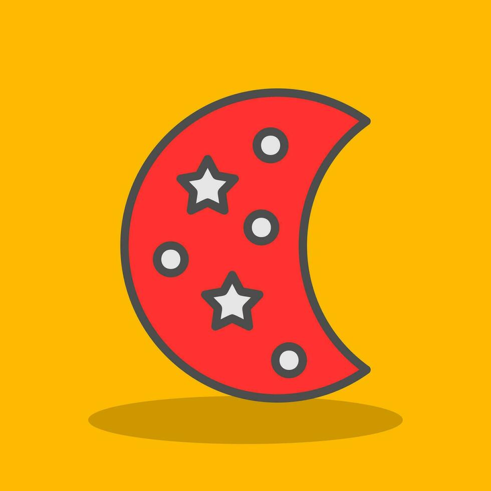 Moon Phase Vector Icon Design