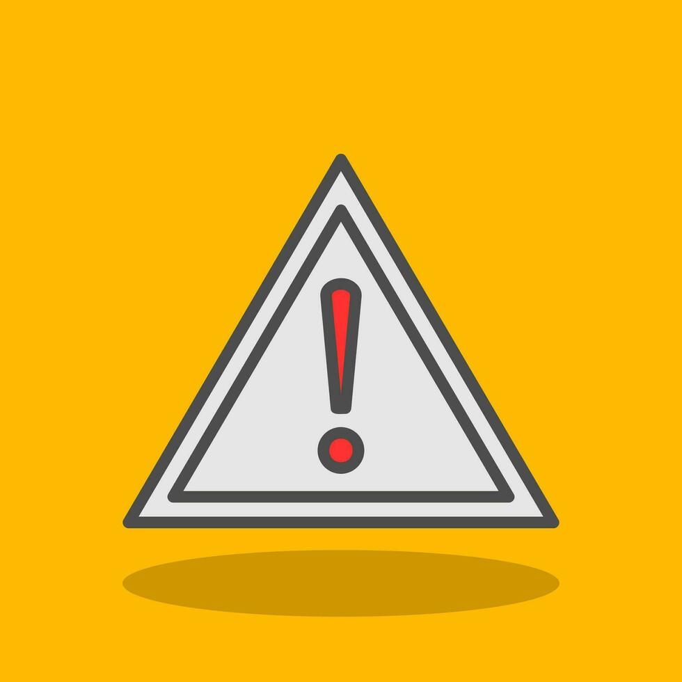 Exclamation Vector Icon Design