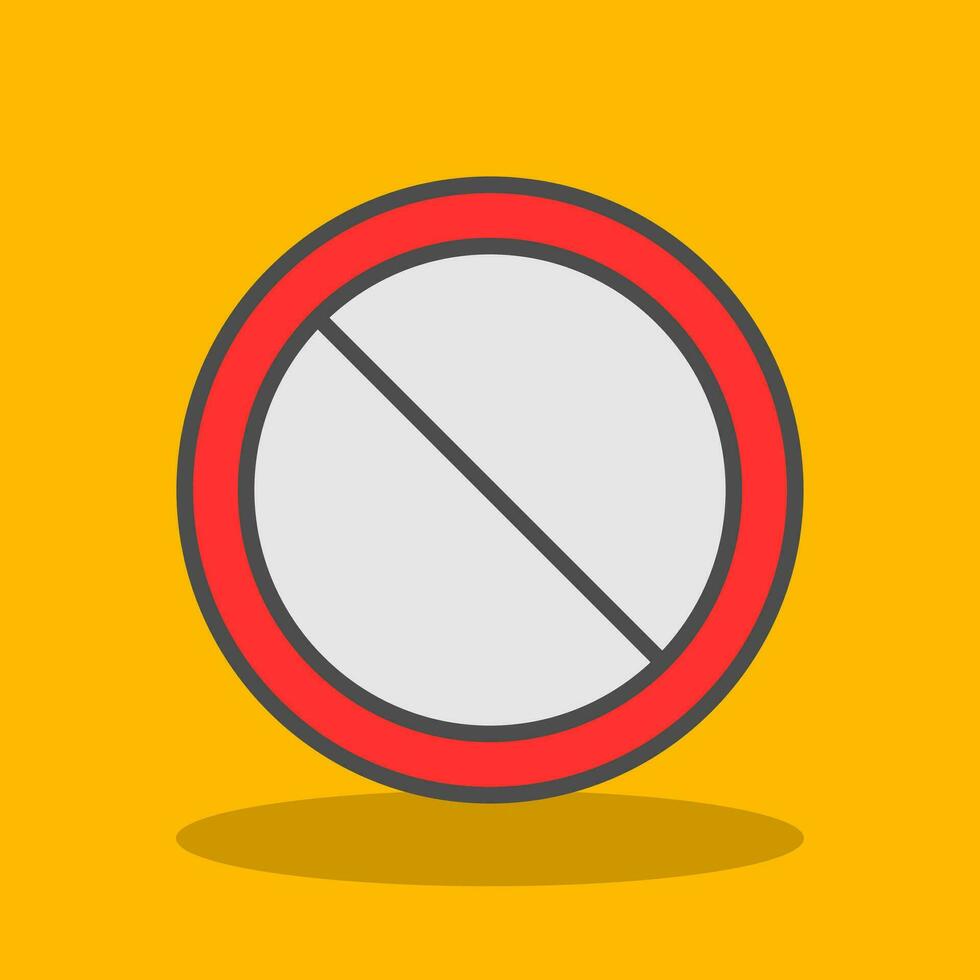 Ban Circle Vector Icon Design