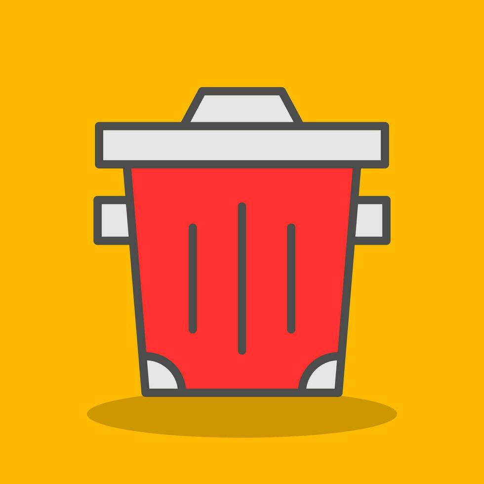 Trash Vector Icon Design