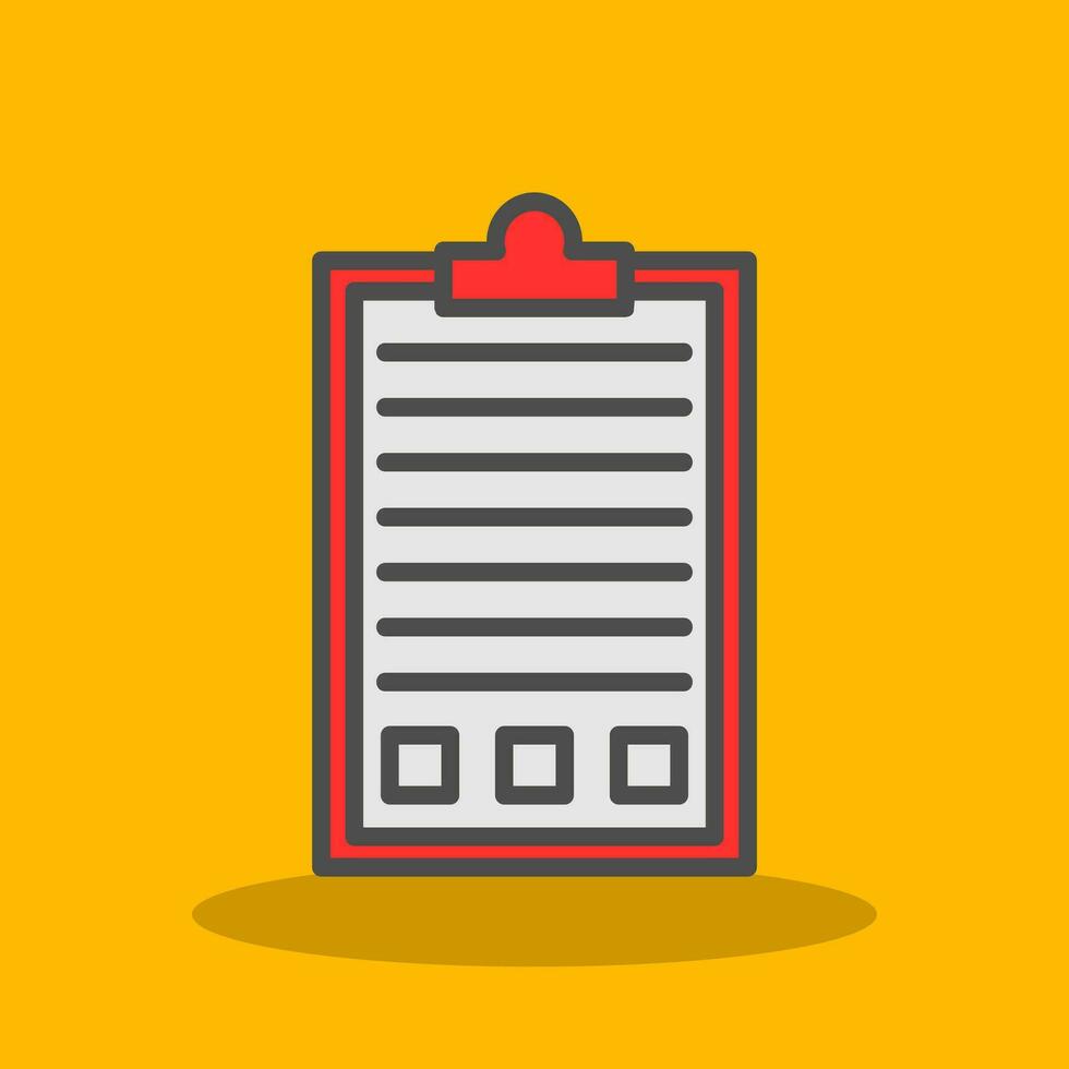 diseño de icono de vector de portapapeles
