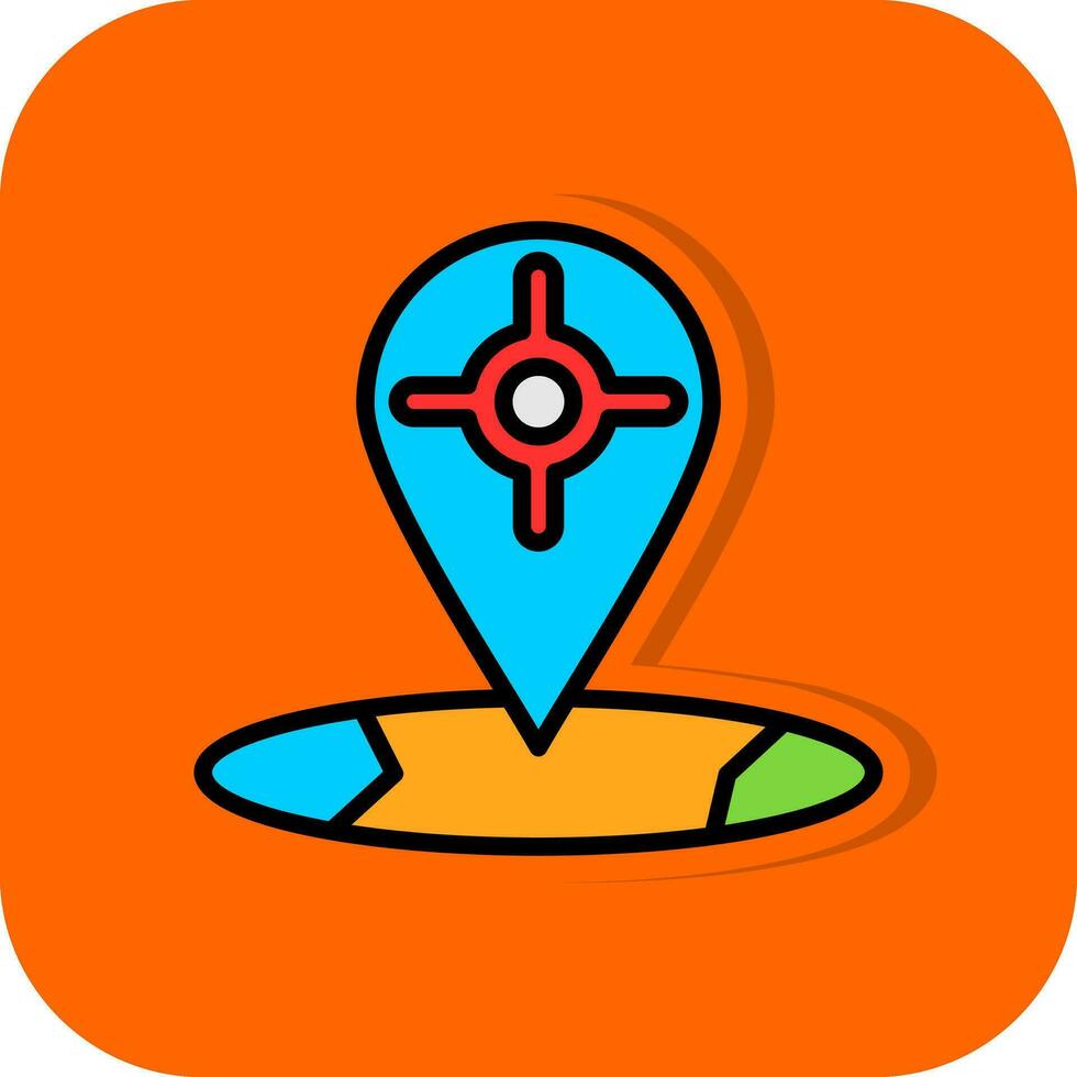 Tracker Vector Icon Design