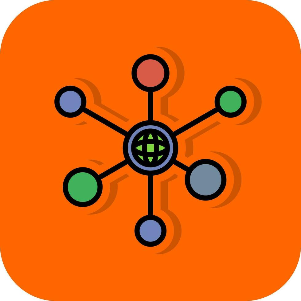 Network Vector Icon Design