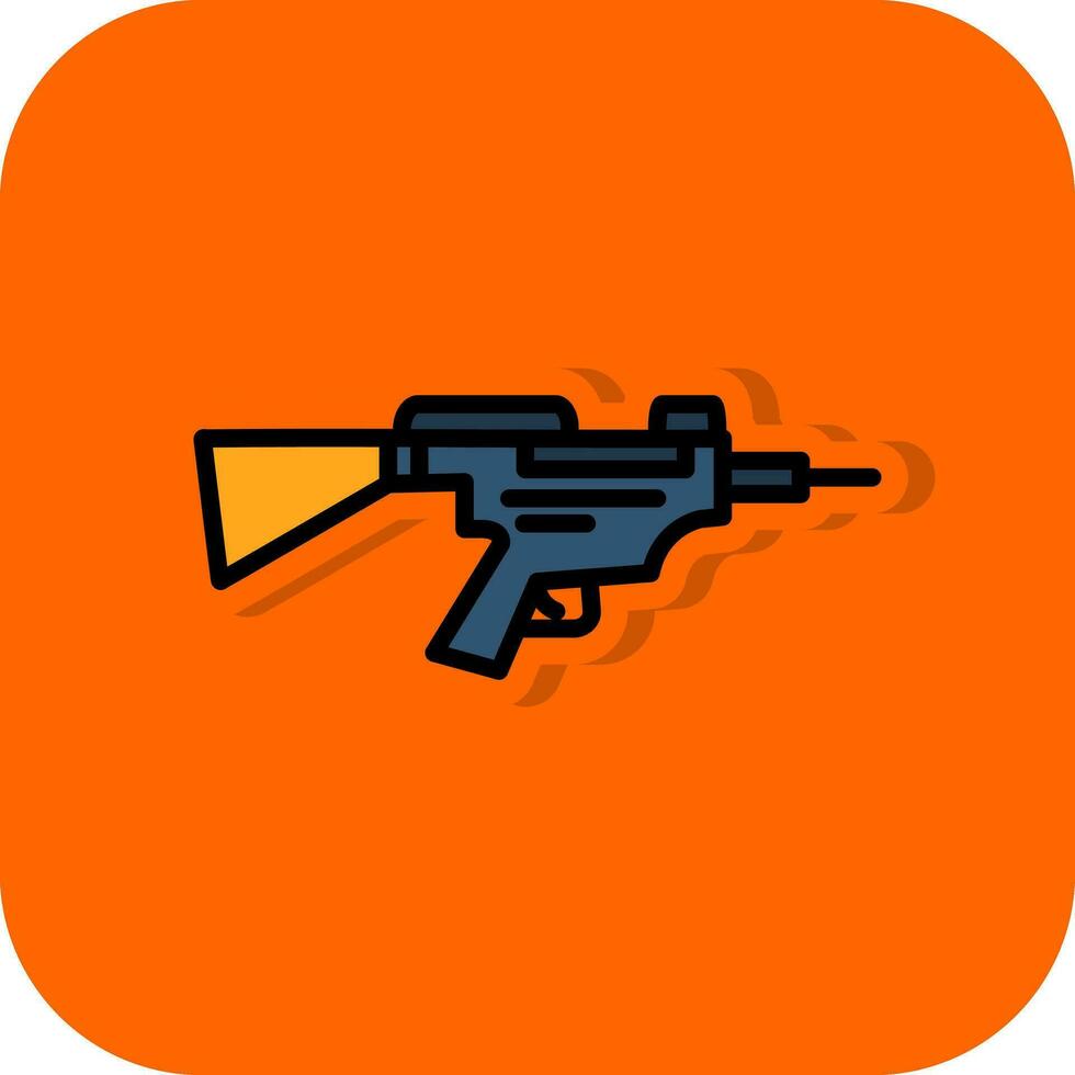 diseño de icono de vector de pistola