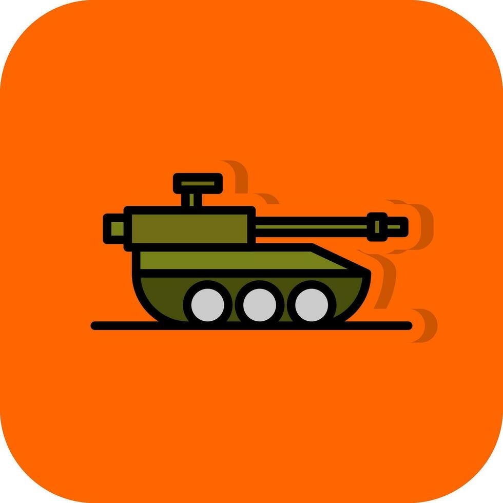 Tank Vector Icon Design