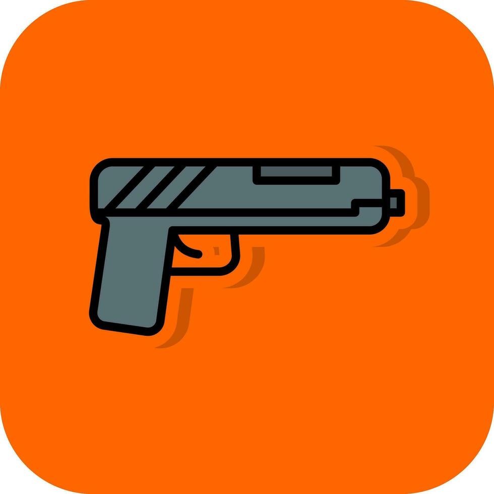 Gun Vector Icon Design