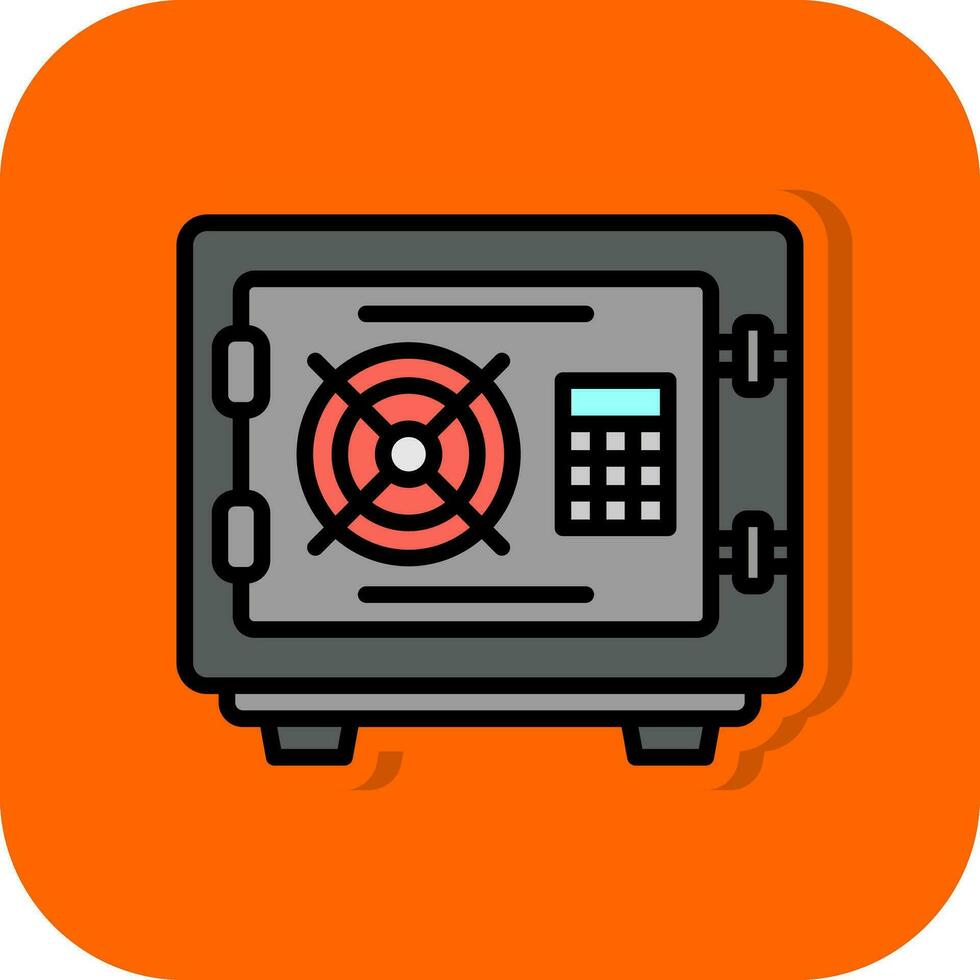 Safe box Vector Icon Design