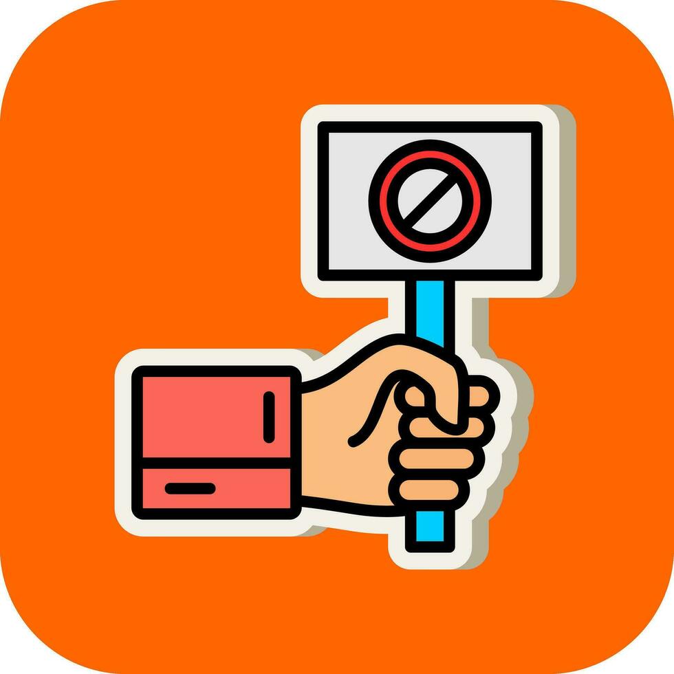 Protest Vector Icon Design