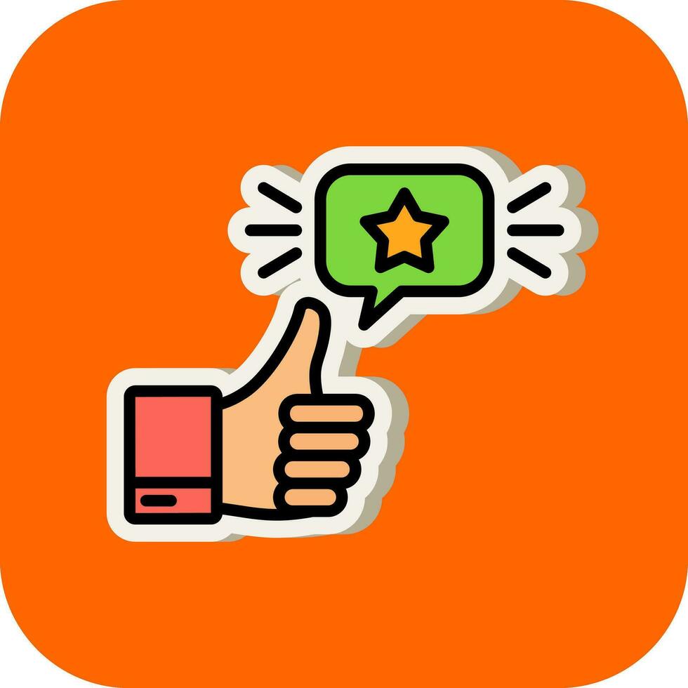 Appreciation Vector Icon Design