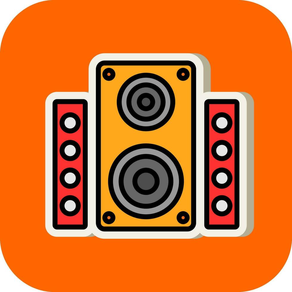 Speaker Vector Icon Design