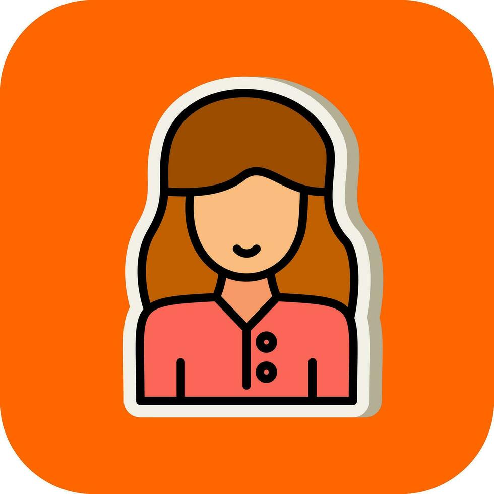 Womans Vector Icon Design