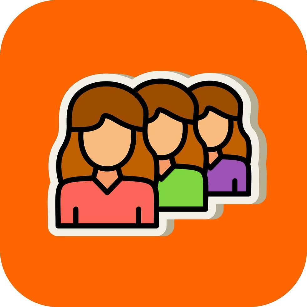 Group Vector Icon Design