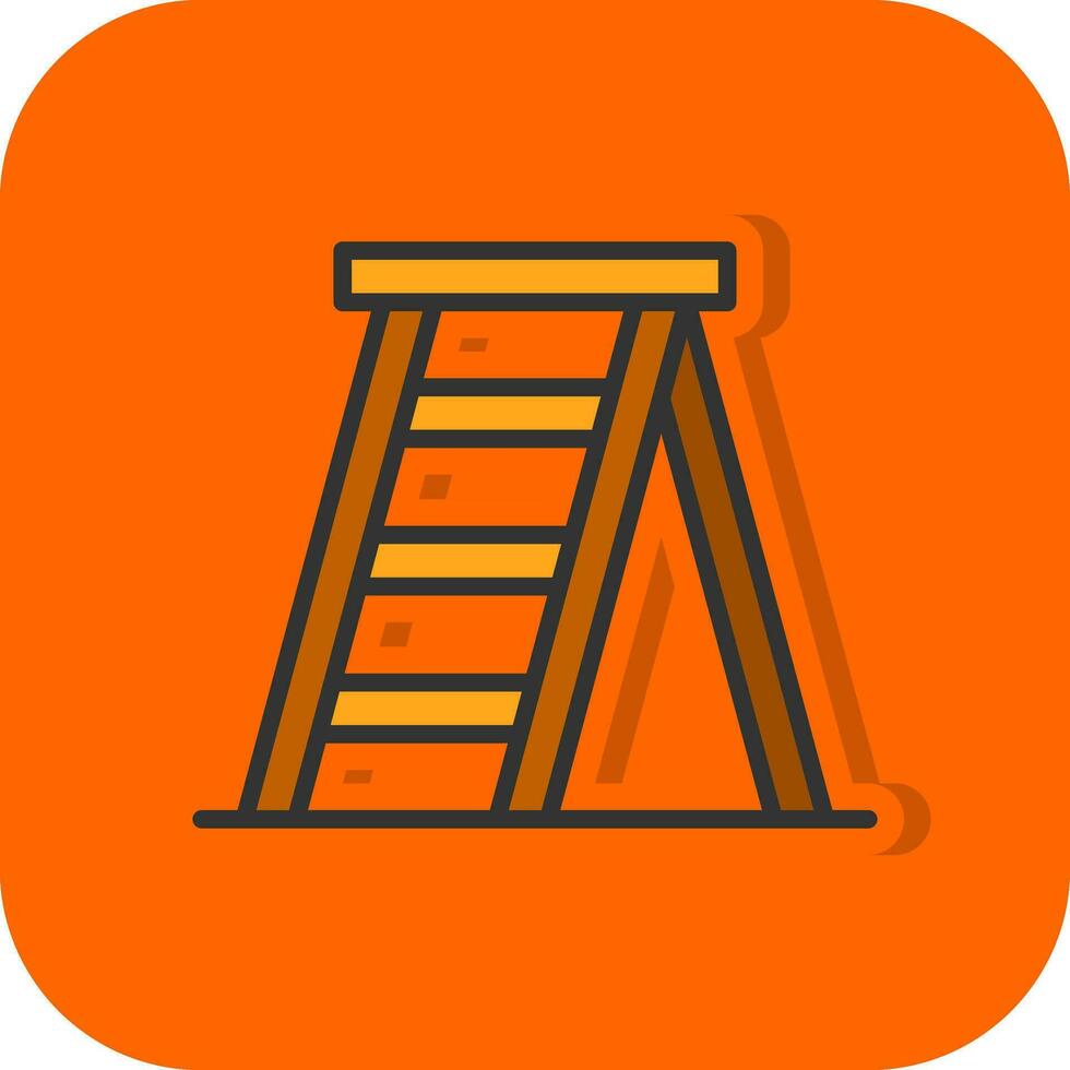 diseño de icono de vector de escalera