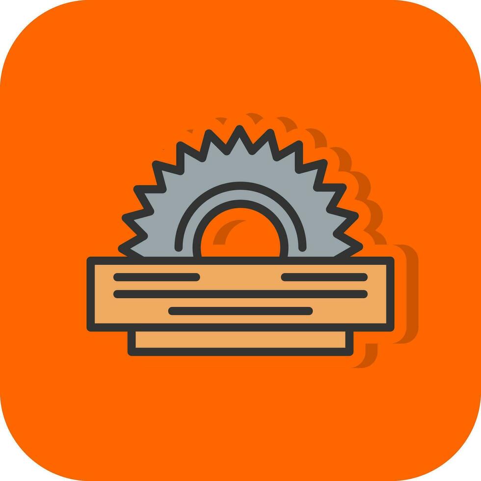 Saw Vector Icon Design