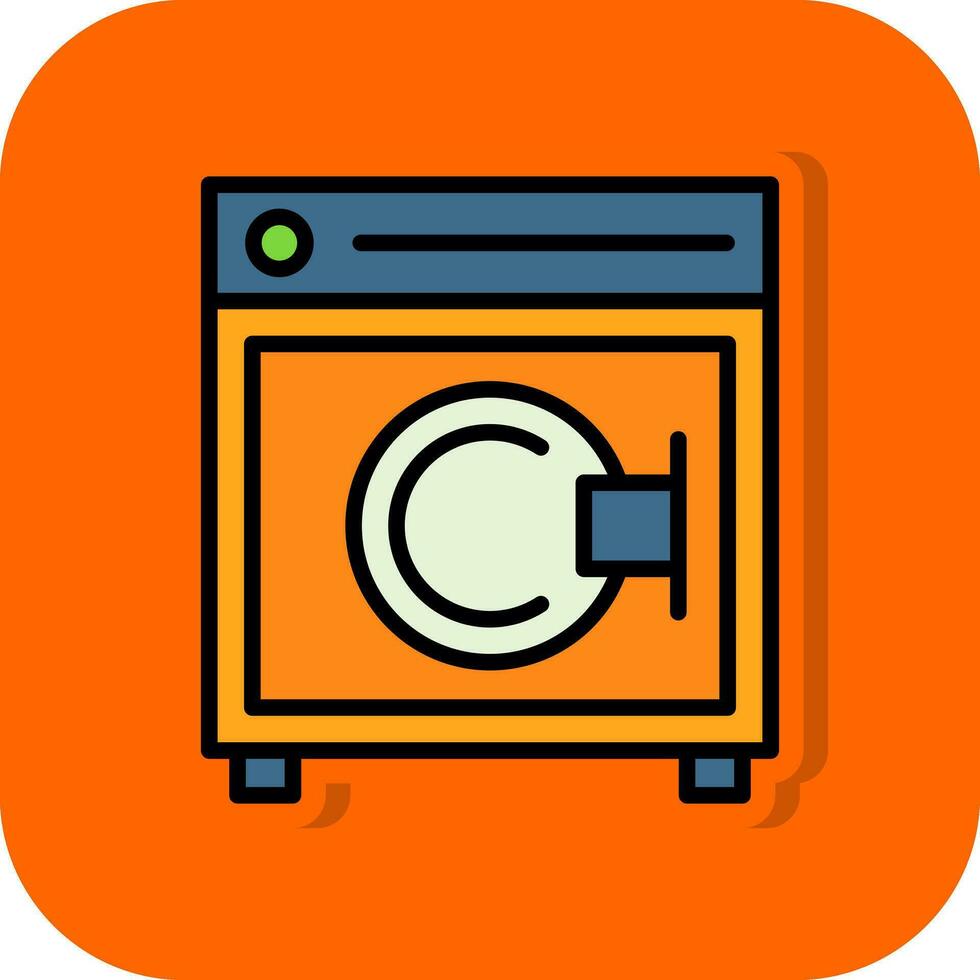 Dry Machine Vector Icon Design