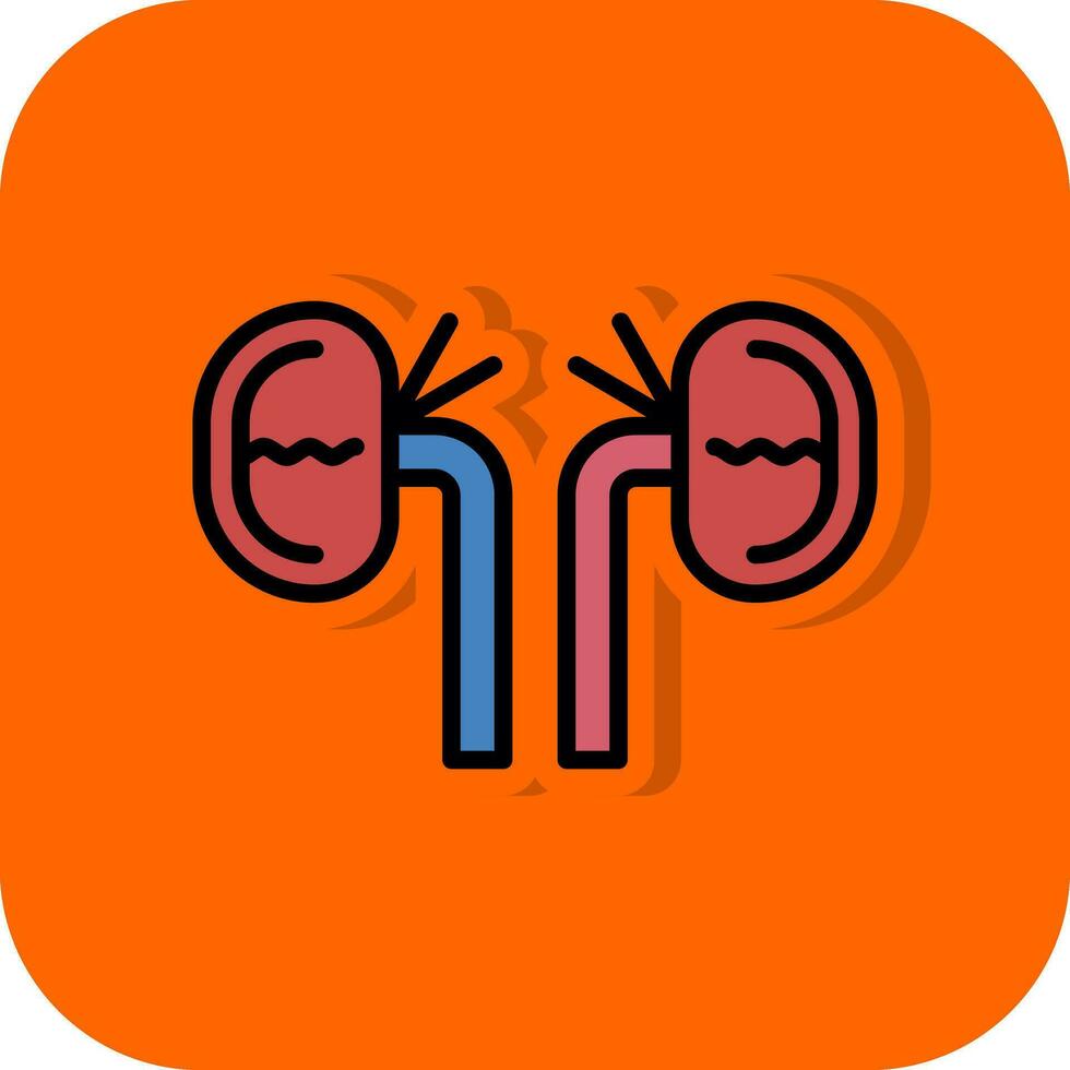 Kidney Vector Icon Design