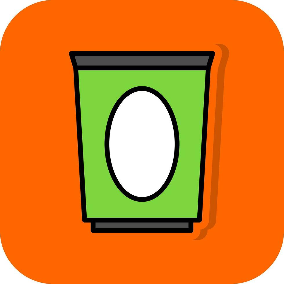 Dustbin Vector Icon Design