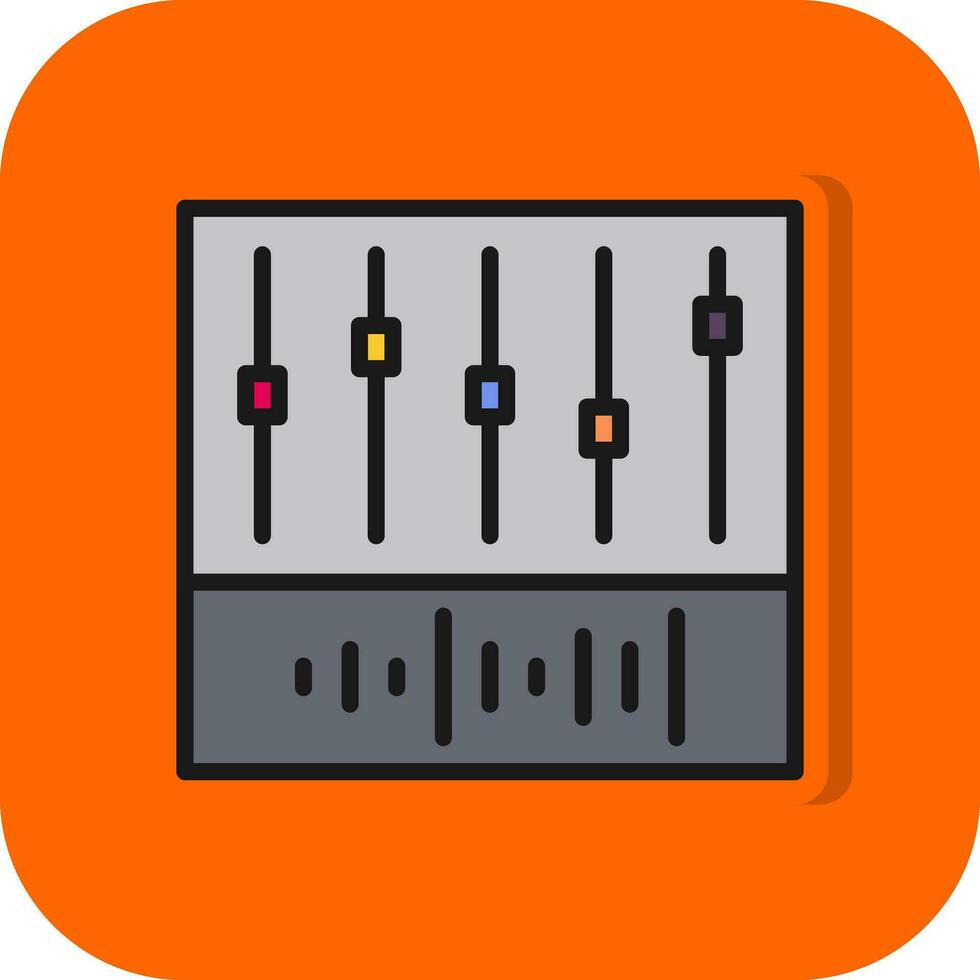 Equalizer Vector Icon Design