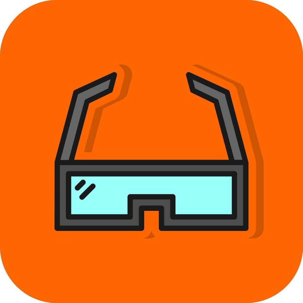 Glasses Vector Icon Design