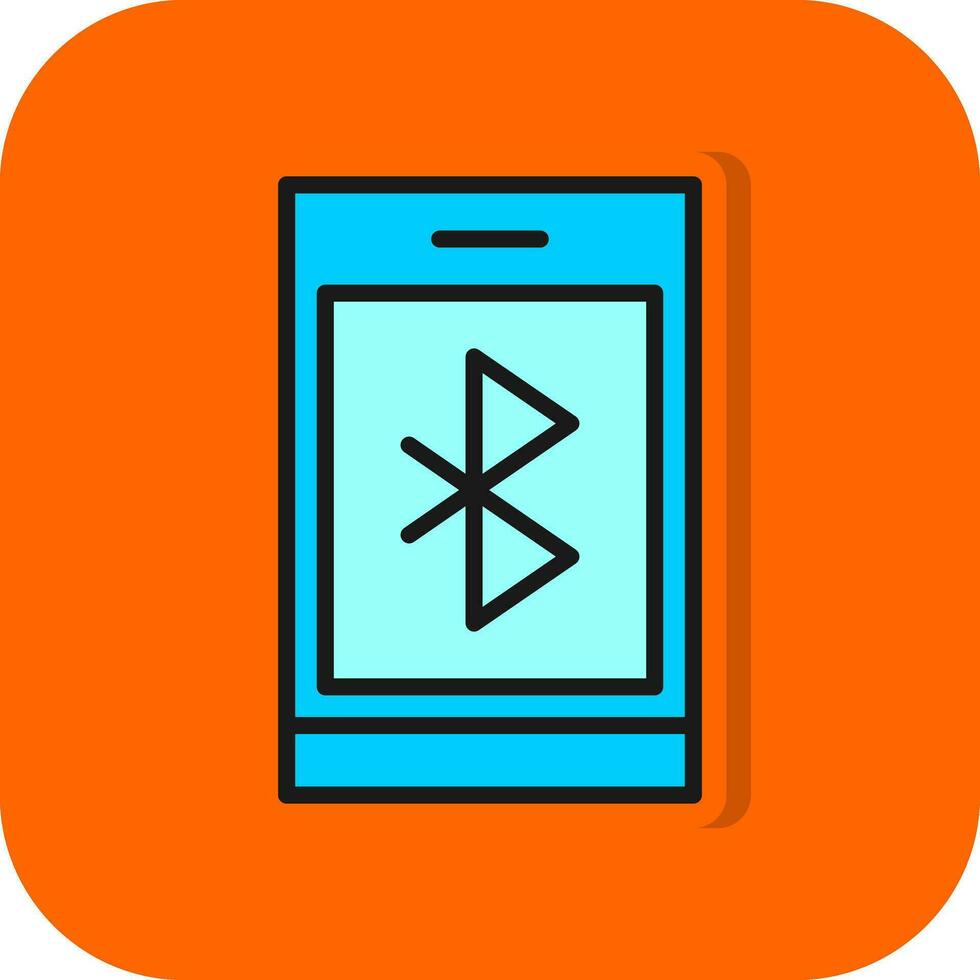 diseño de icono de vector de bluetooth