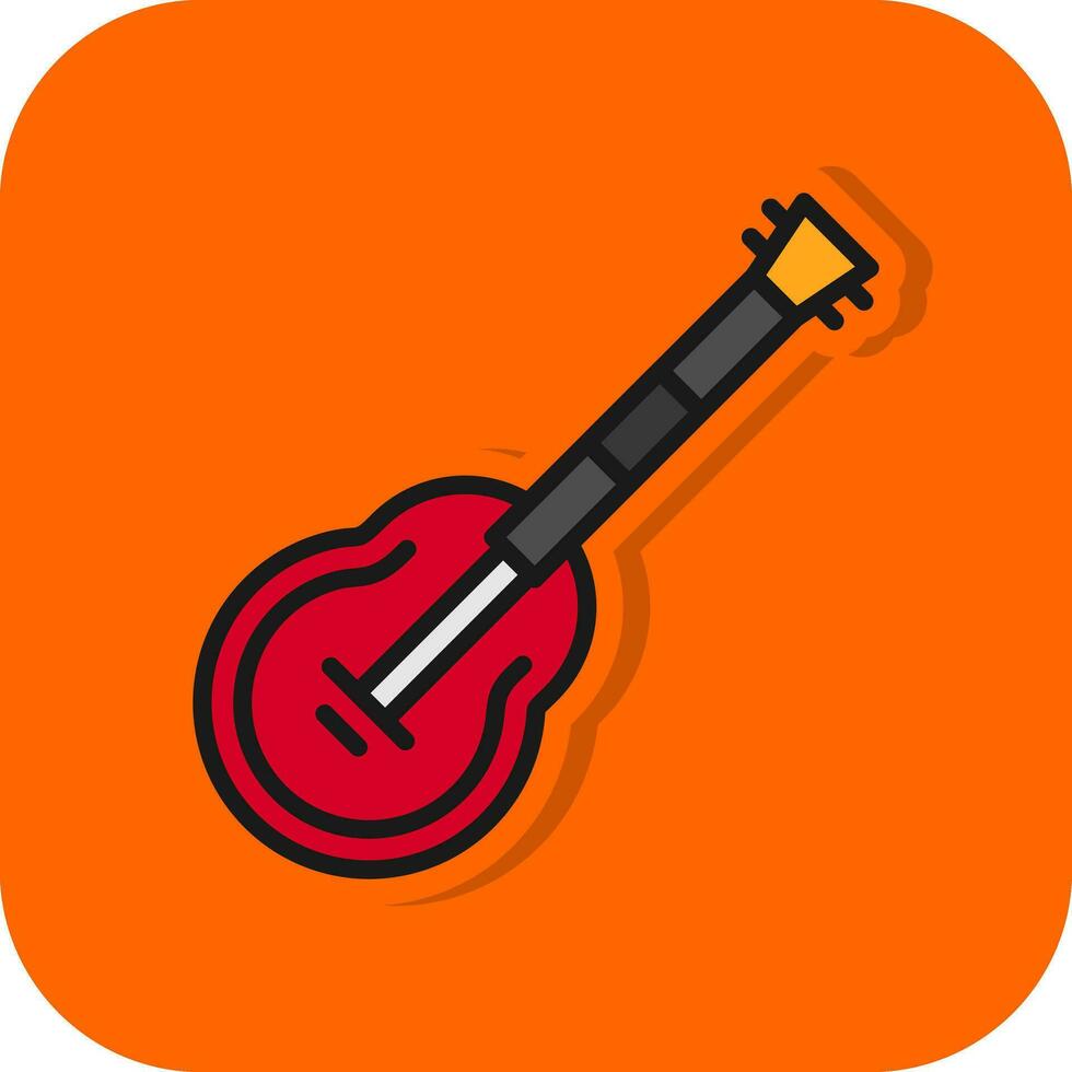 Guitar Vector Icon Design