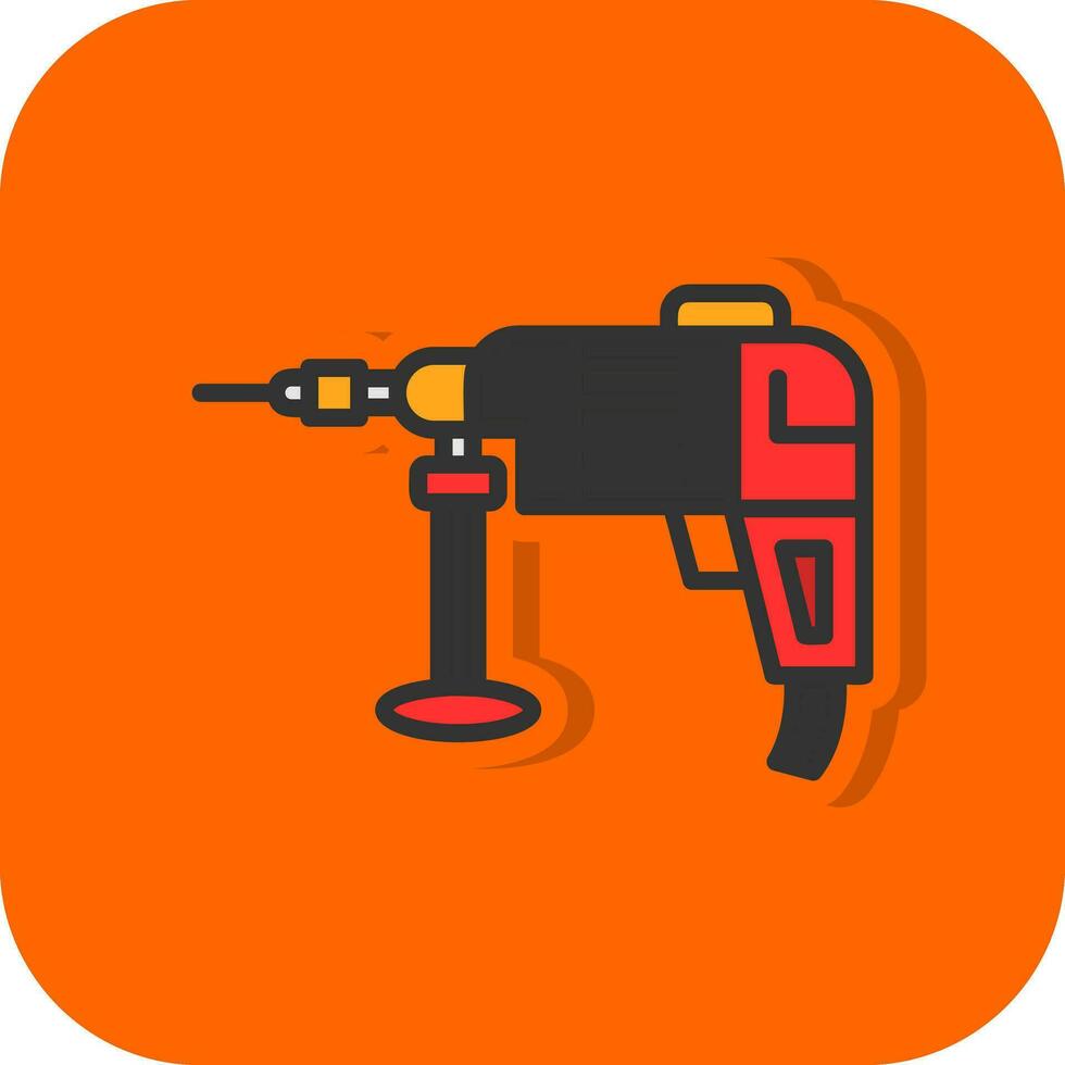 Drilling machine Vector Icon Design