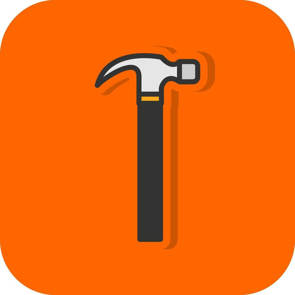 Hammer Vector Icon Design