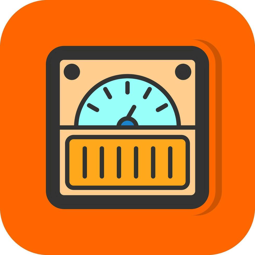 Meter Vector Icon Design